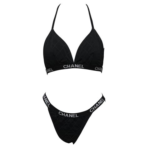 chanel bikini logo|chanel swimwear.